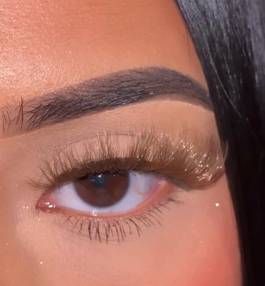 Brown Lashes | 3D