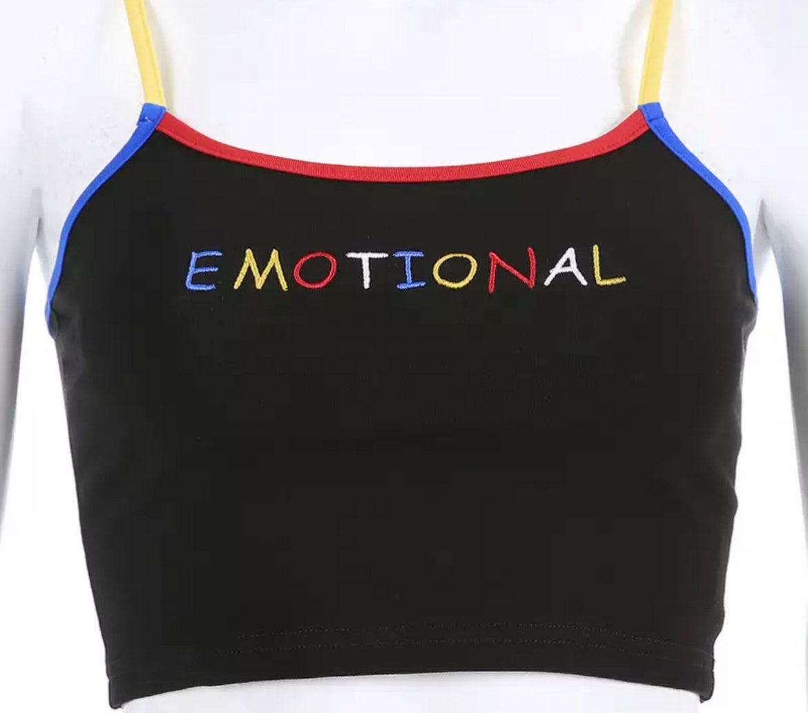 Emotional Crop Top